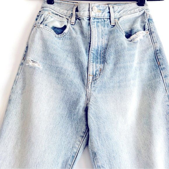 SLVRLAKE Dakota Long Time Coming distressed jeans Size 26 - Picture 7 of 16